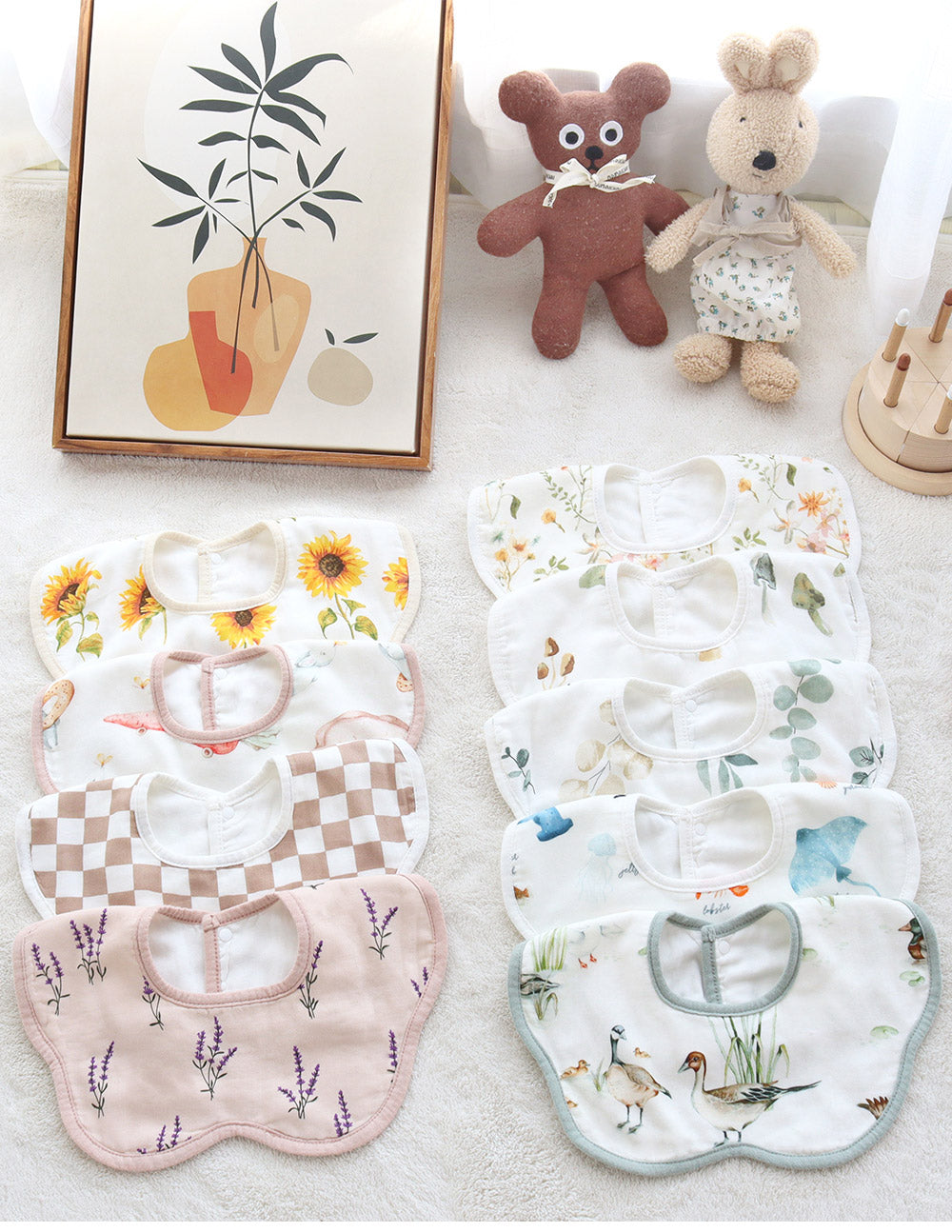 Sea Splendour (Petal Bib)