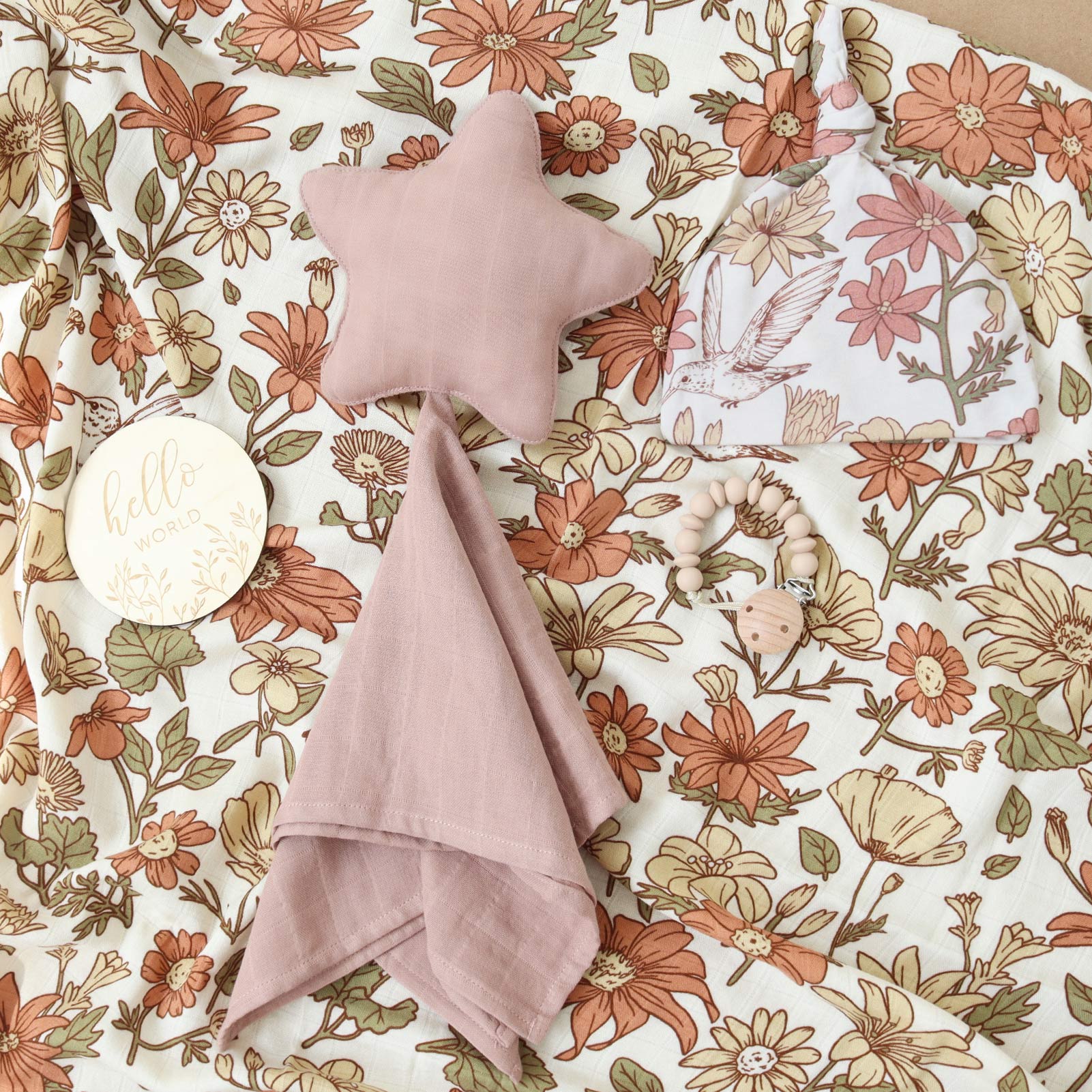 Autumn Blossoms (Swaddle)