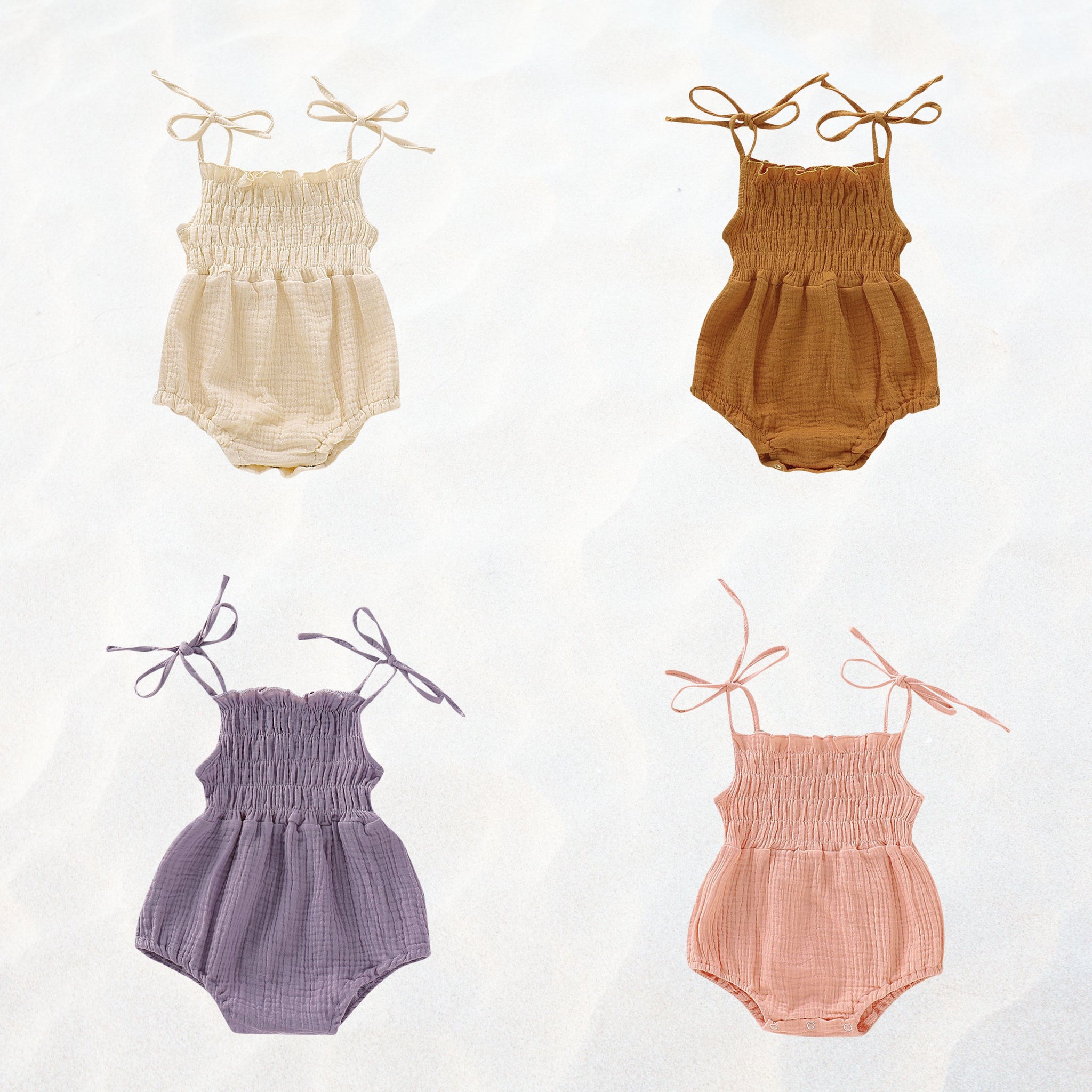 BABIES TIE SHOULDER ROMPER WINGS OF PEGASUS main image 1