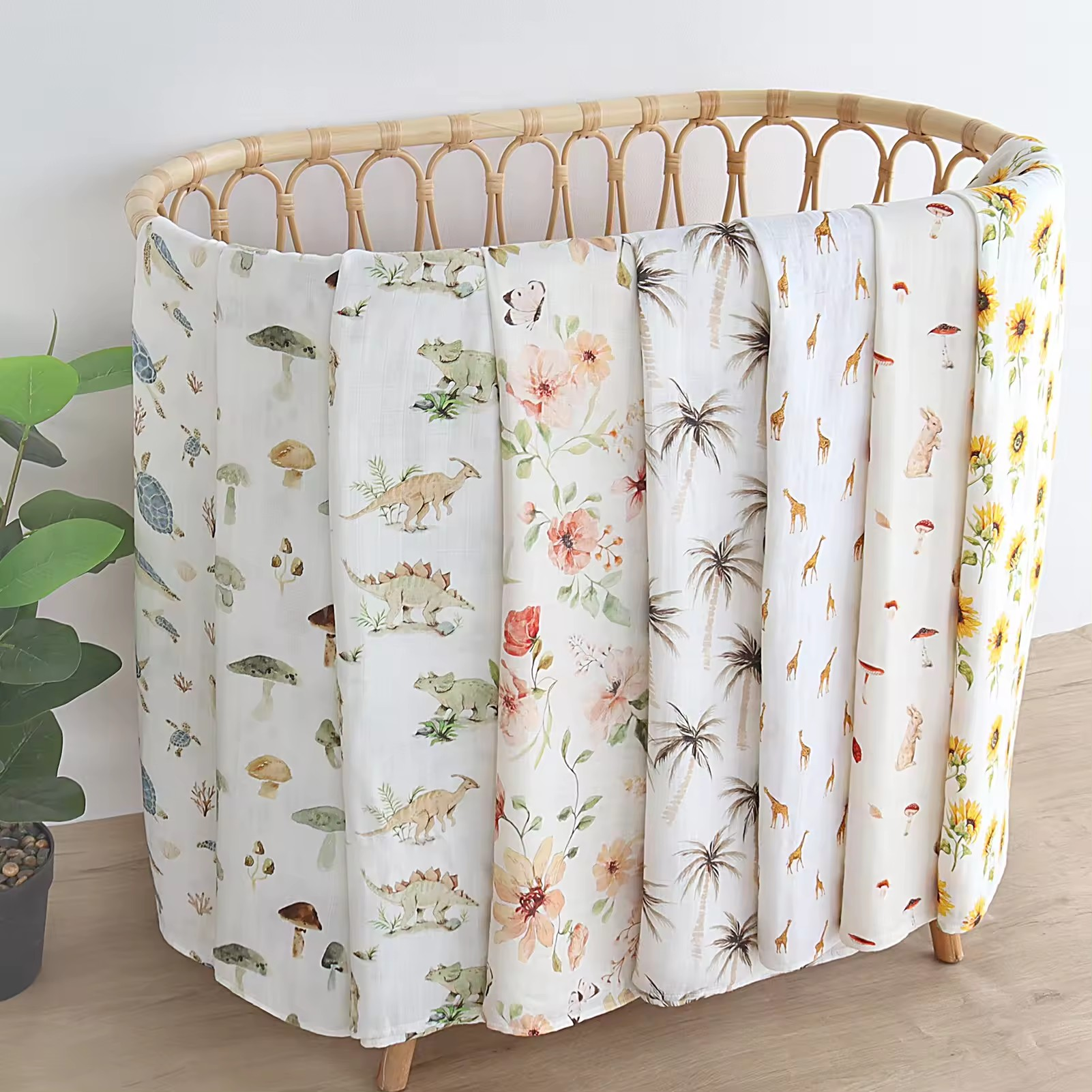 Tropical Palm (Swaddle)