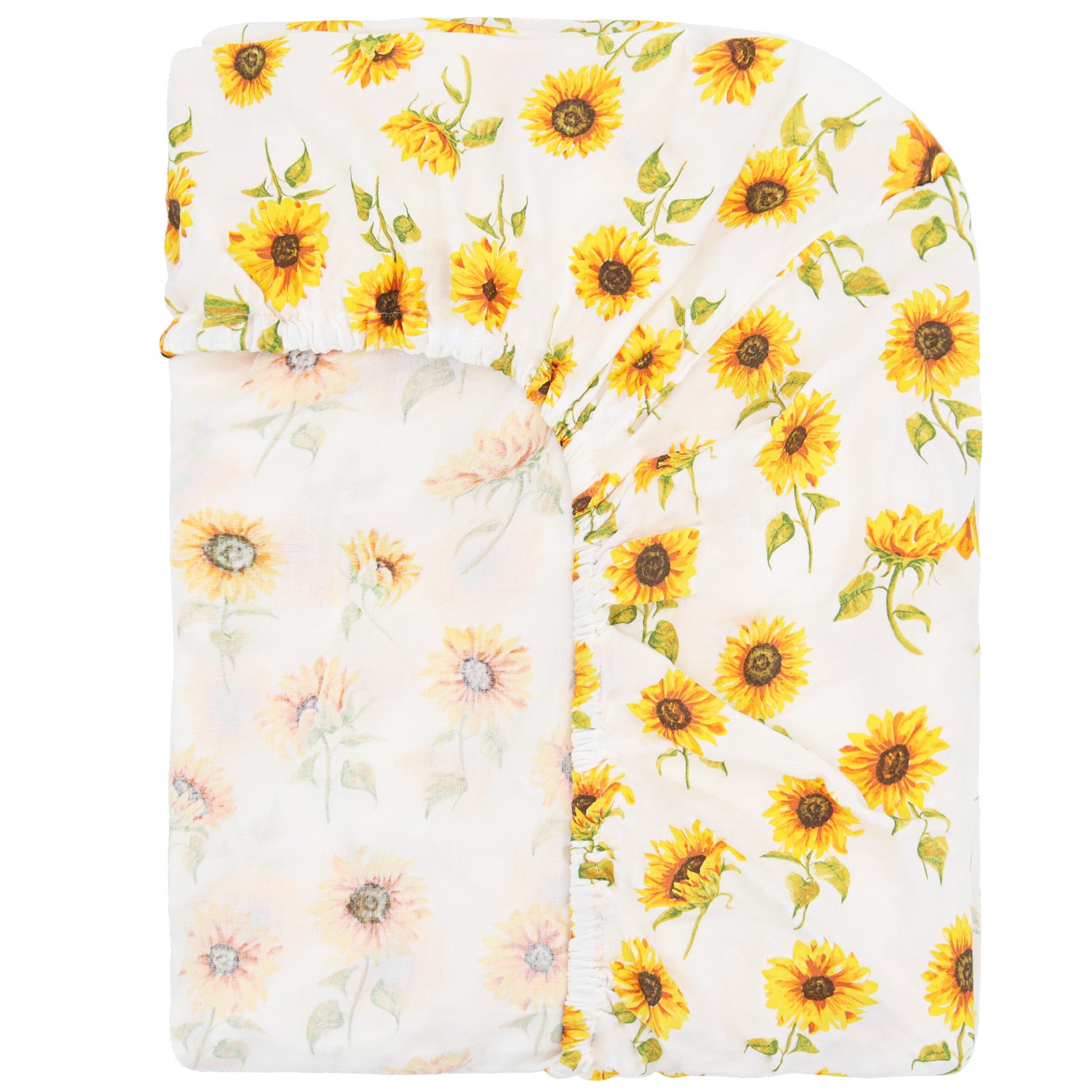 Sunflower Kisses (Crib Sheet)