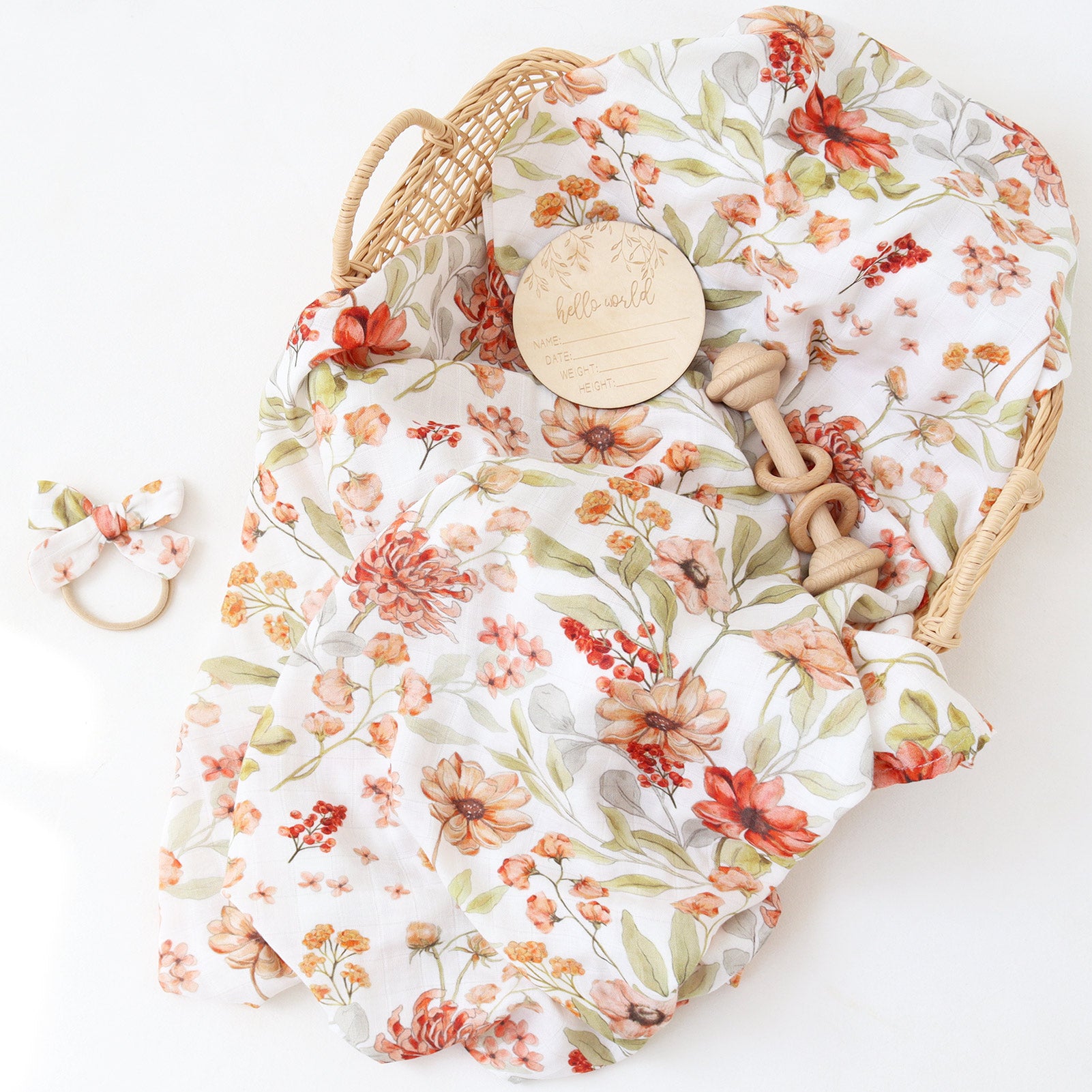 Ember Floral (Swaddle)