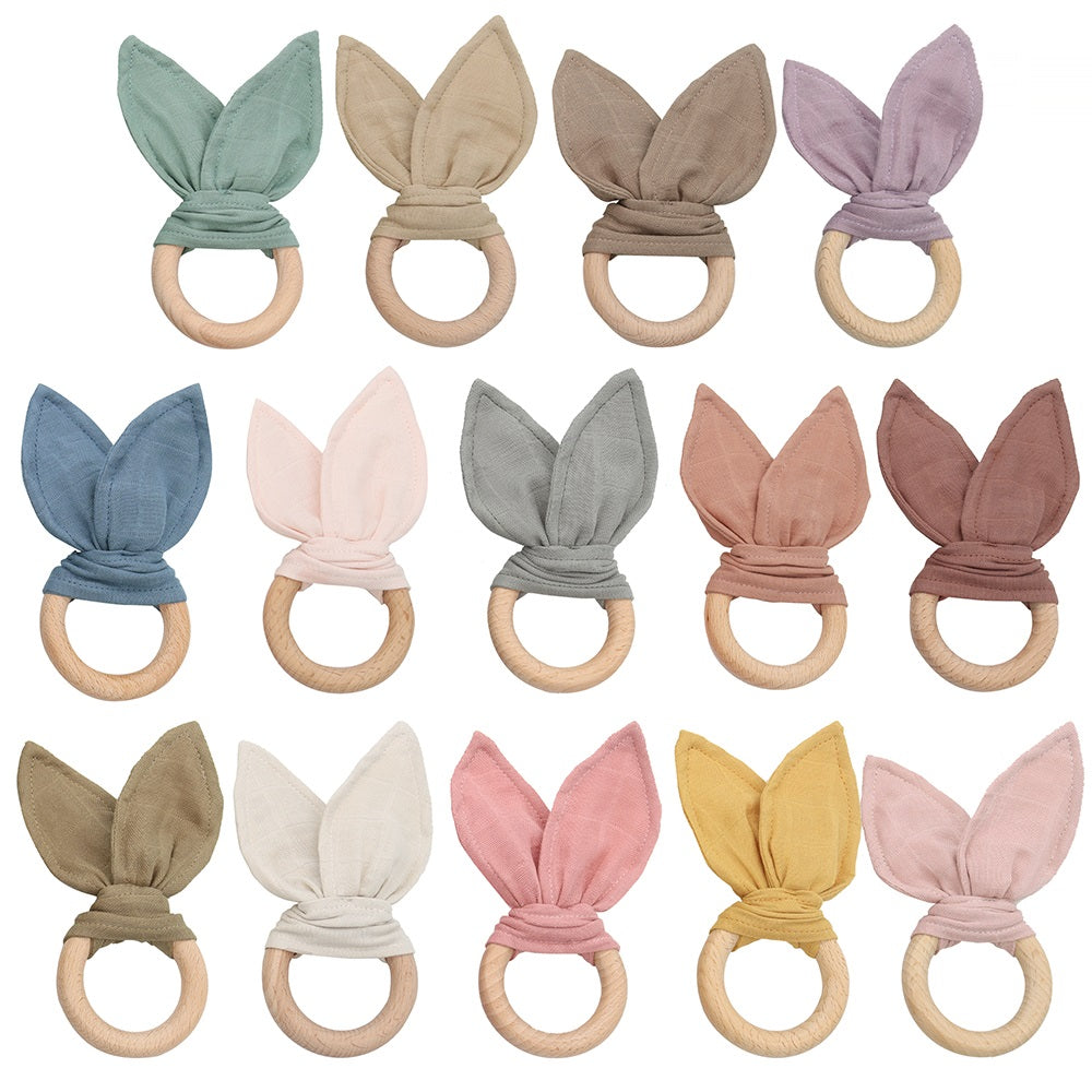 Bunny Ears Teether (Assorted Colour)