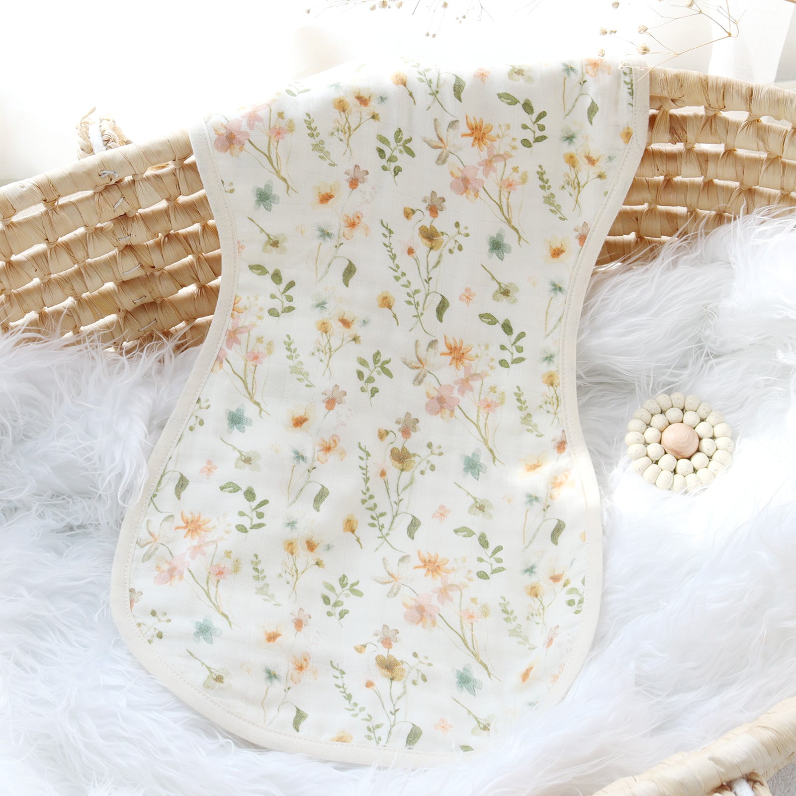 Meadow Blooms (Burp Cloth)