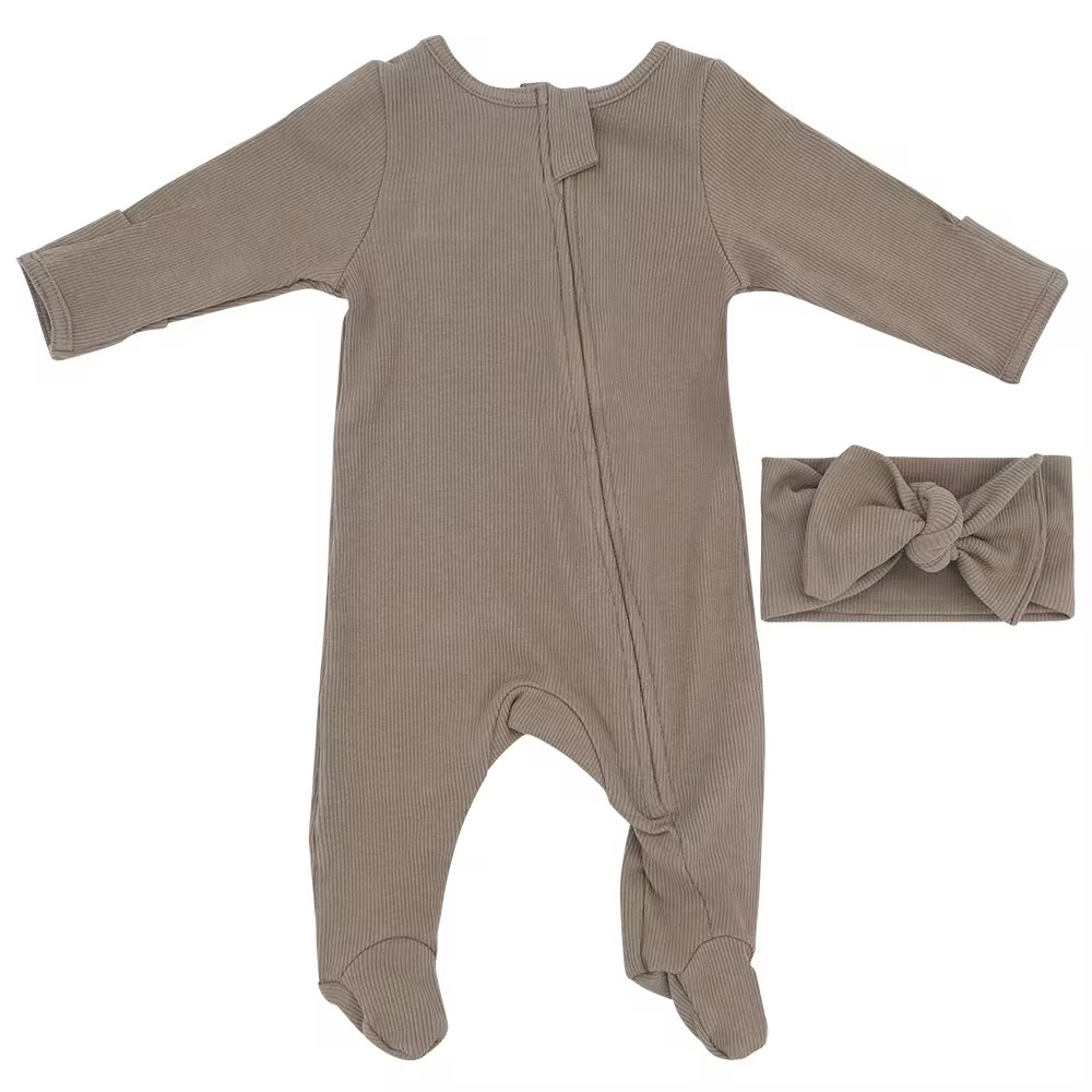 Frothy Caramel Latte Sleep Pyjamas Jumpsuit