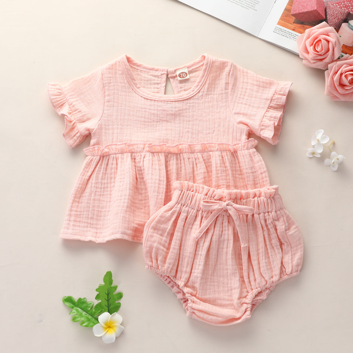 Ruffle Babydoll Suit