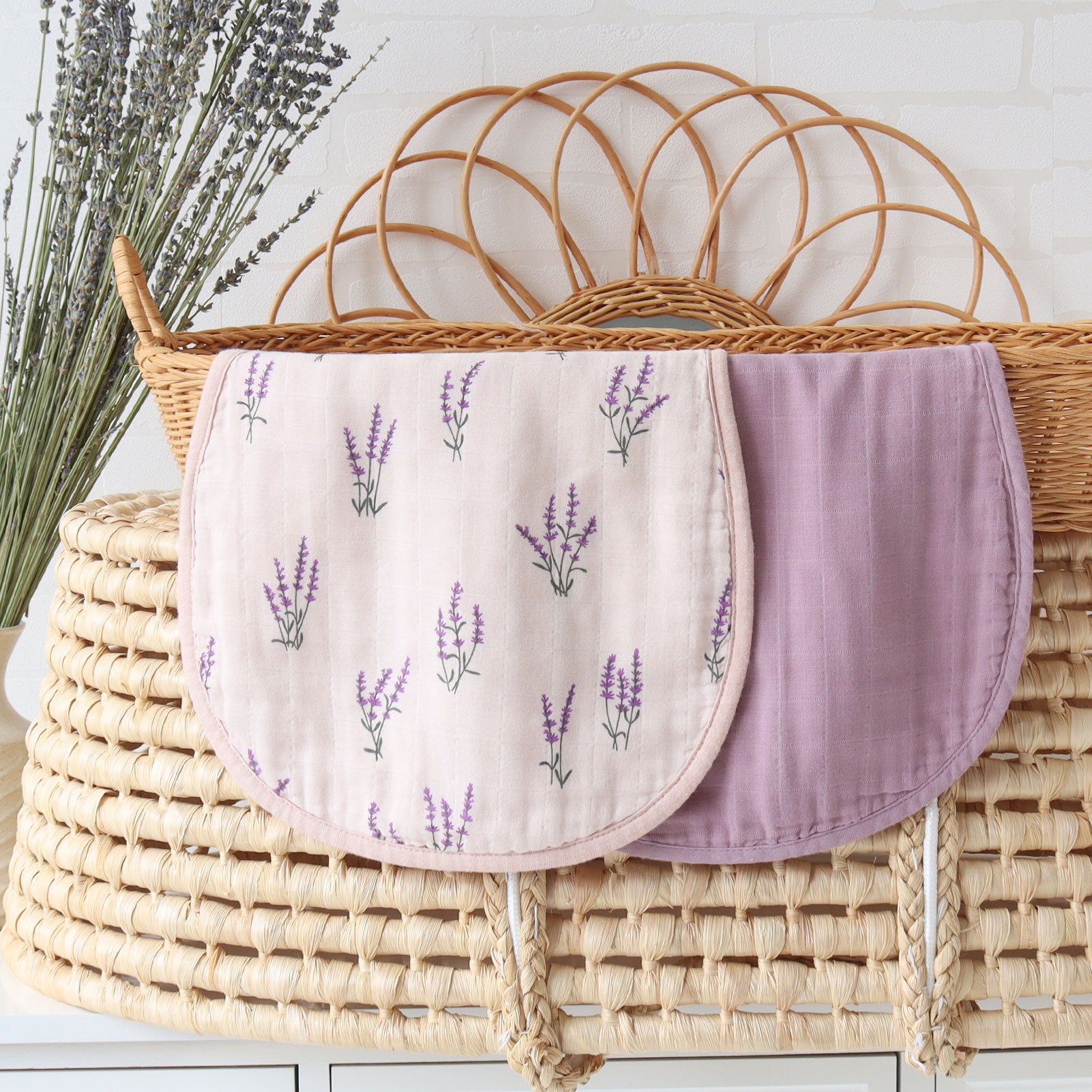 Lavender Bliss (Burp Cloth)