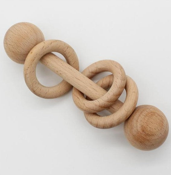 Dumbbell Wooden Toy