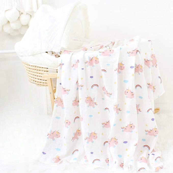 Rainbow Unicorn (Swaddle)