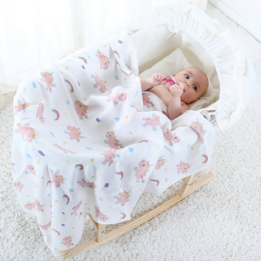 Rainbow Unicorn (Swaddle)