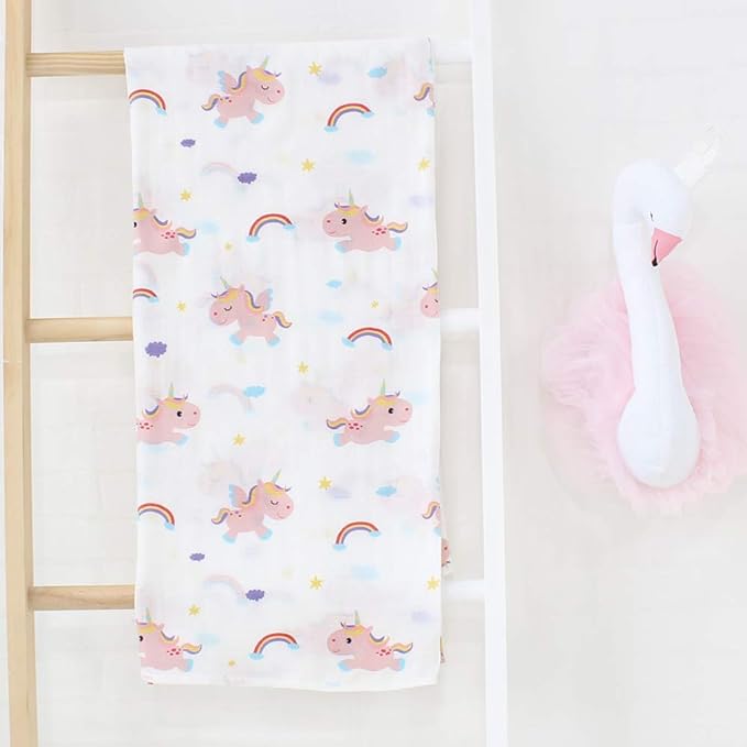 Rainbow Unicorn (Swaddle)