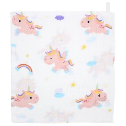 Rainbow Unicorn (Wash Cloth)