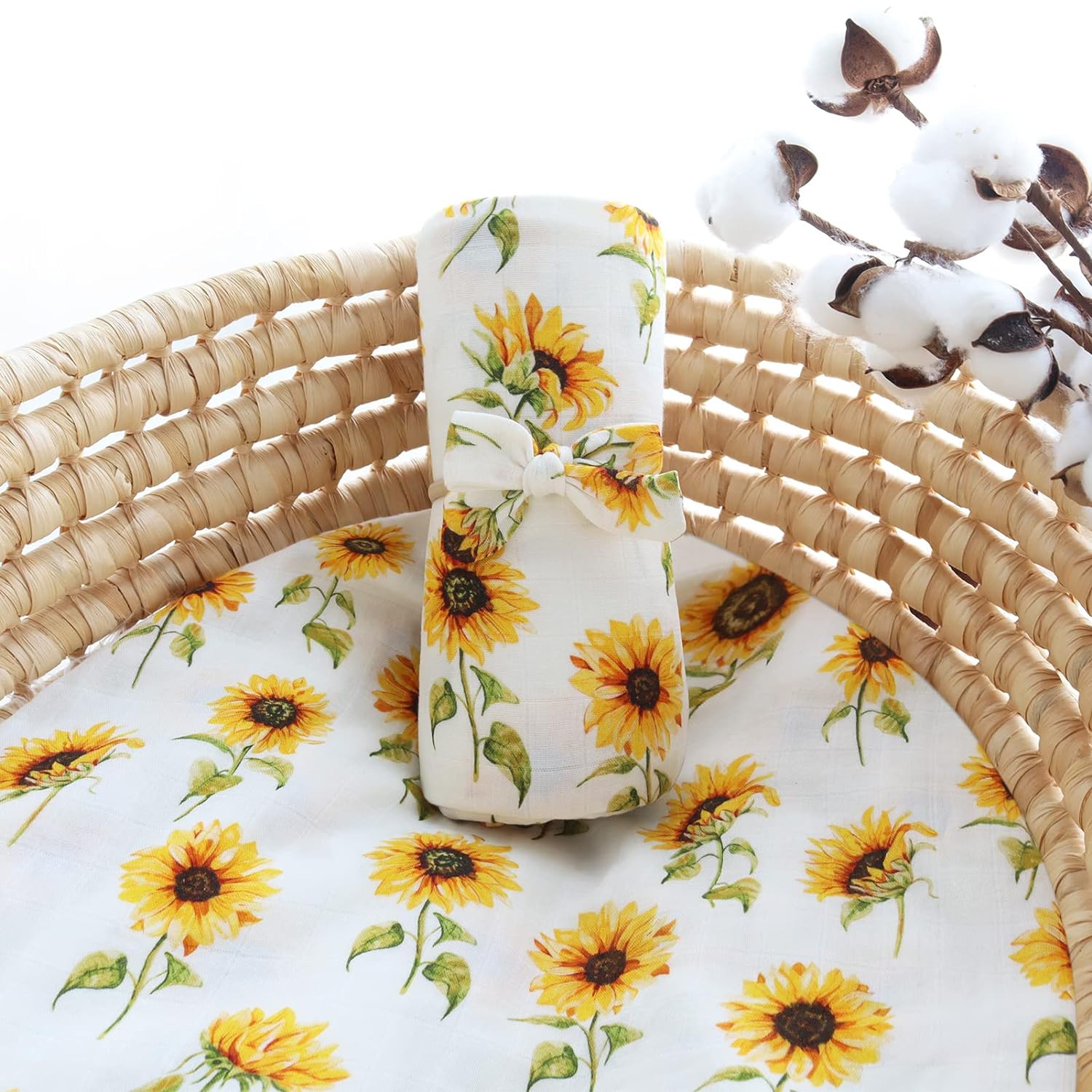 Sunflower Kisses (Swaddle)