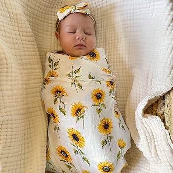 Sunflower Kisses (Swaddle)