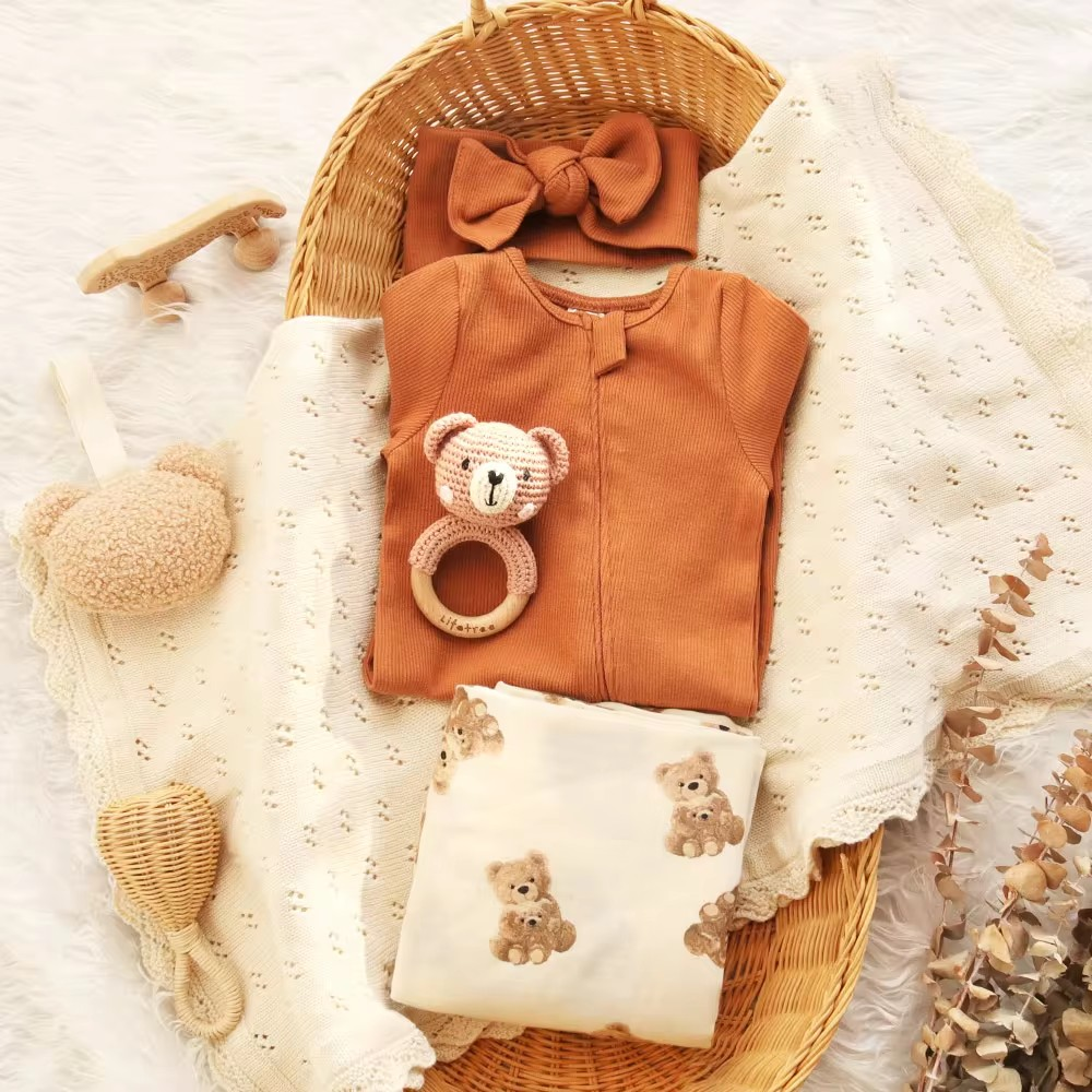 Frothy Caramel Latte Sleep Pyjamas Jumpsuit